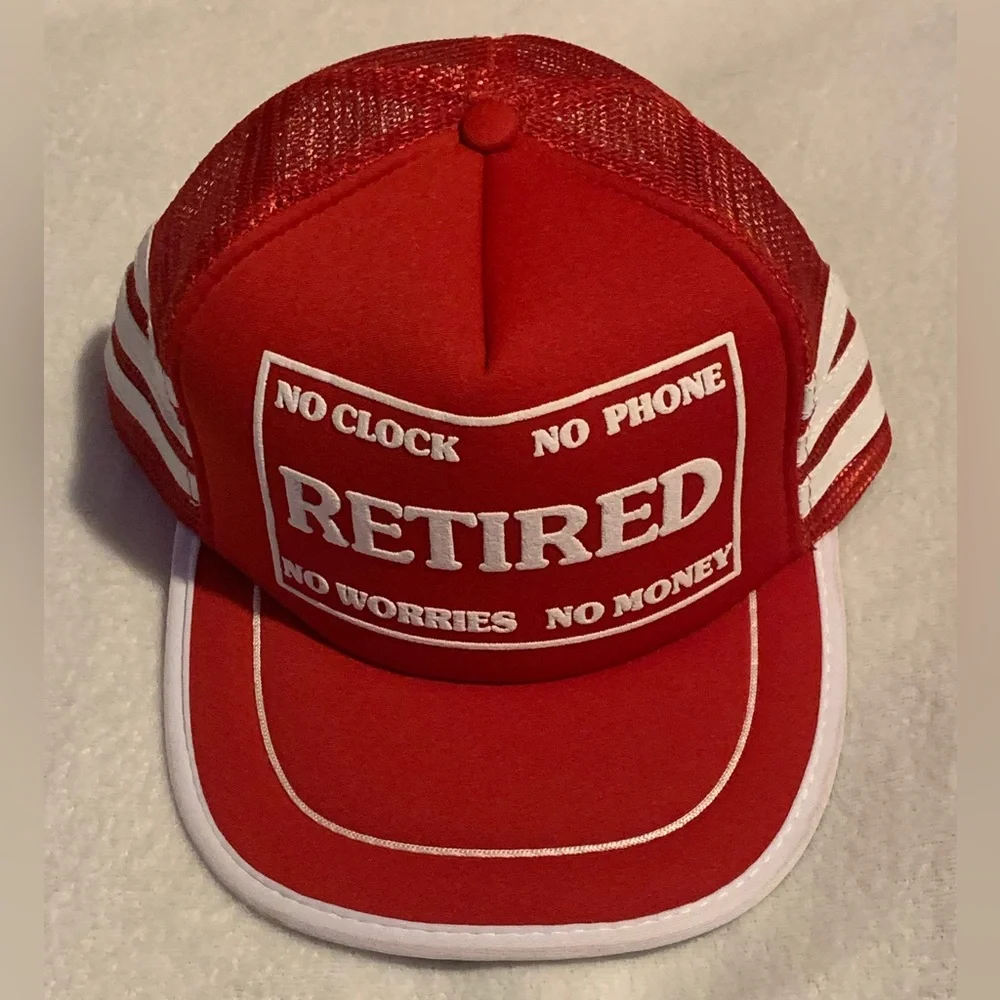 Retired 3 Stripe hat - Picture 1 of 8